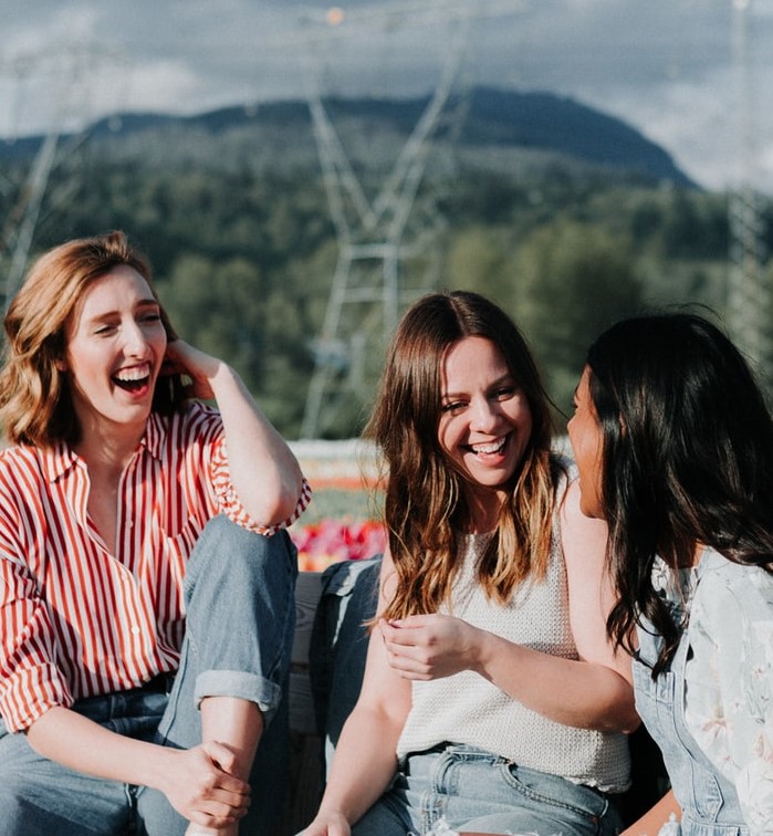 a photo of a college women's support group