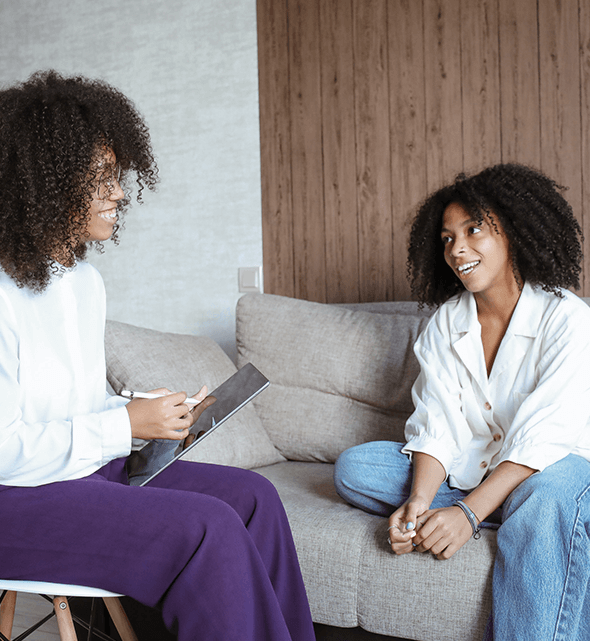 a photo of a therapy session