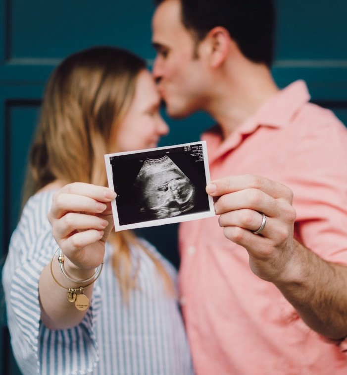 a photo of expecting parents